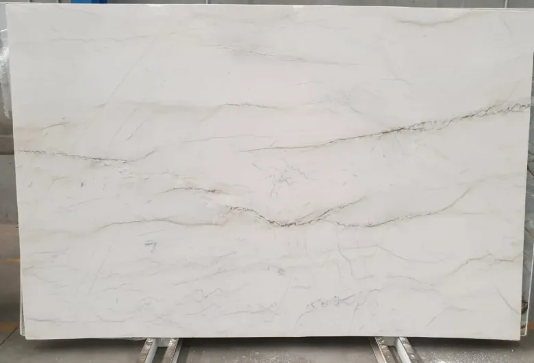 Bianco Superiore Quartzite — full slab