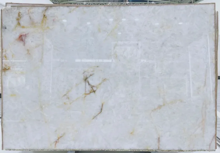 Cristallo Quartzite — full slab